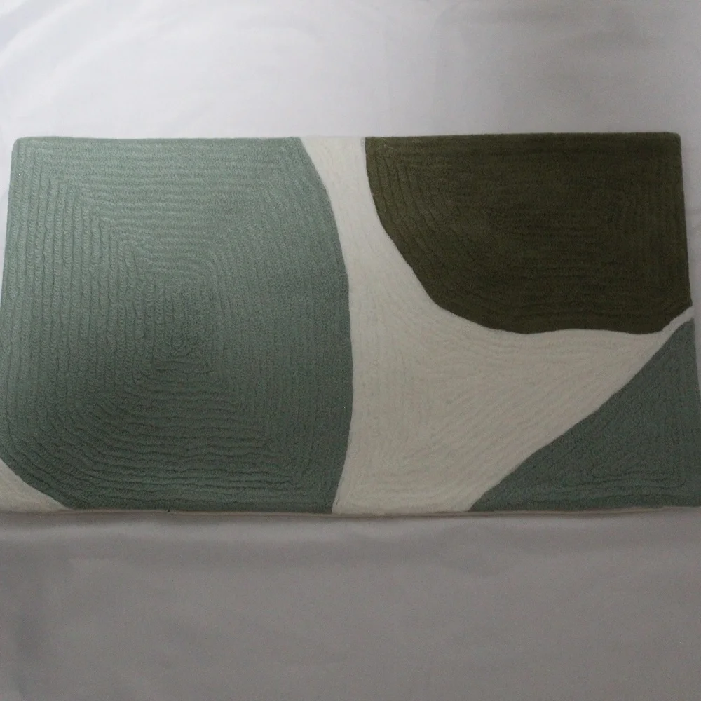 West Elm Color Block Textured Pillow Cover.